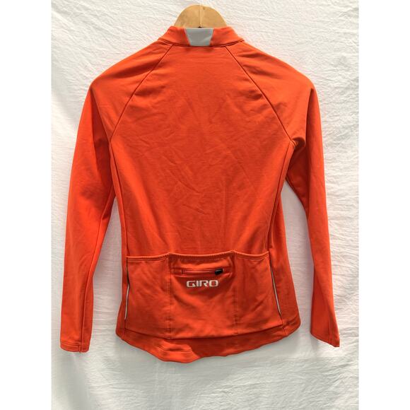 Giro Men's Chrono Thermal LS‎ Jersey in Vermillion Small Biker Gorpcore Thermal - Picture 6 of 7